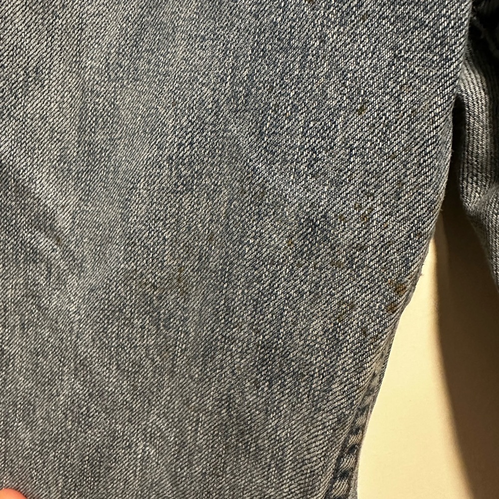 Vintage Y2k Gap Jeans Women 8R Blue Flare Medium Wash Cotton Distressed - Picture 12 of 12